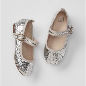 GAP Toddler Glitter Mary Janes